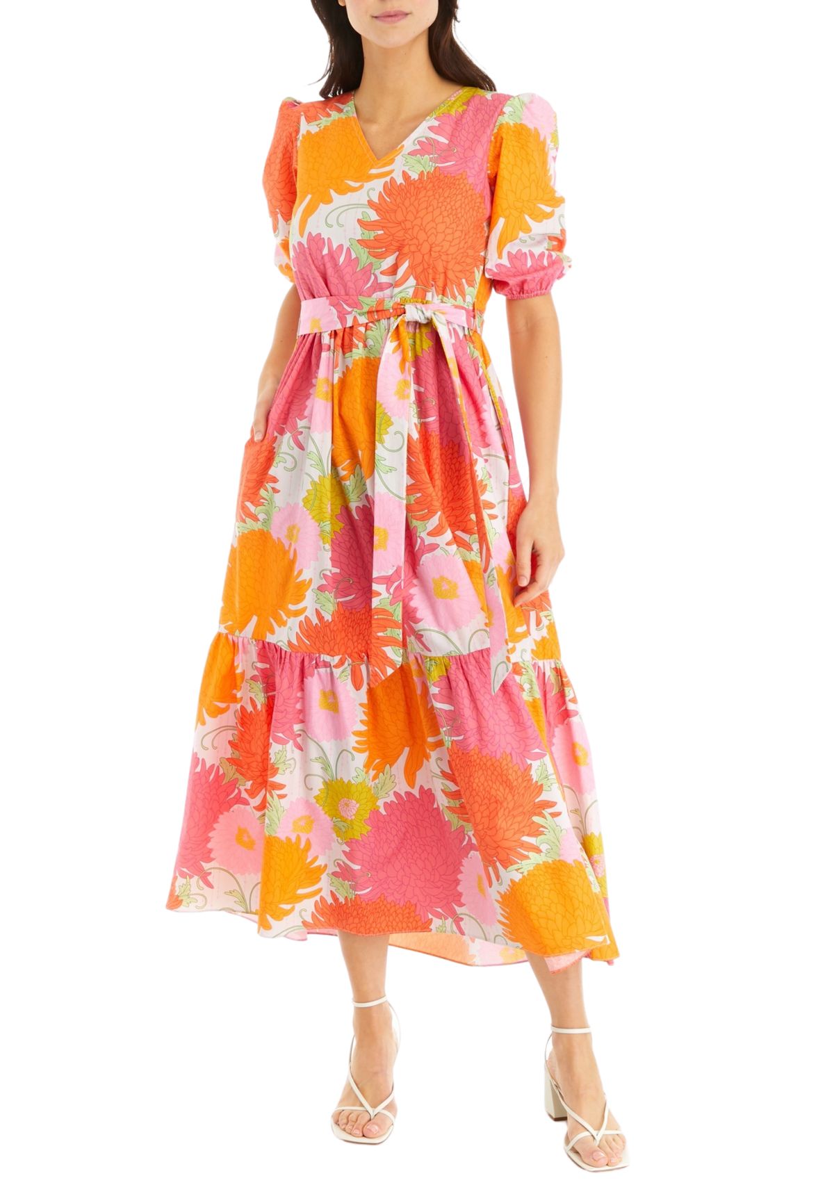 Womens Molly Printed Maxi Dress