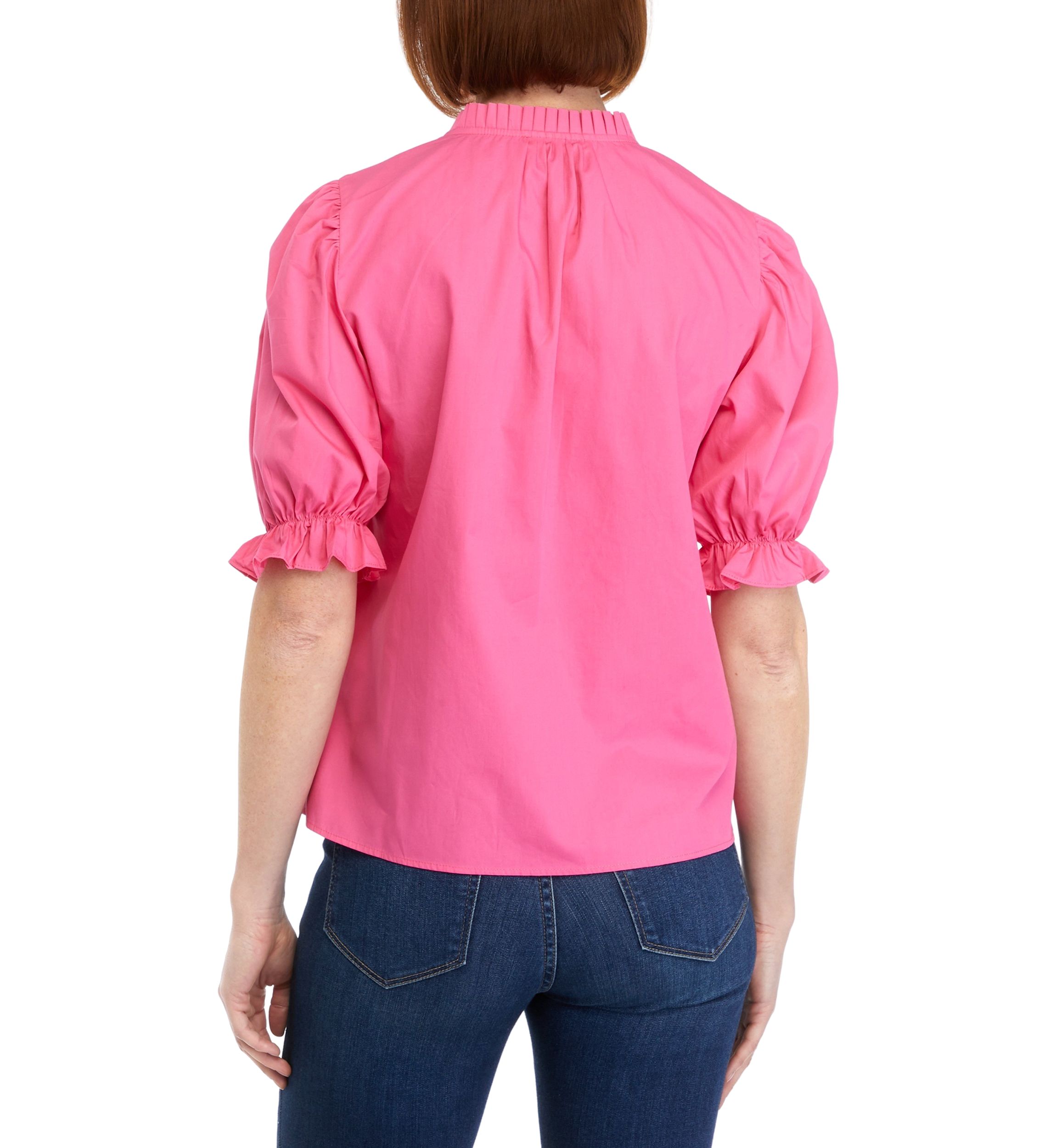 Womens Isla Puff Sleeve Top