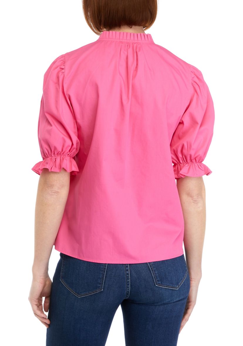 Womens Isla Puff Sleeve Top