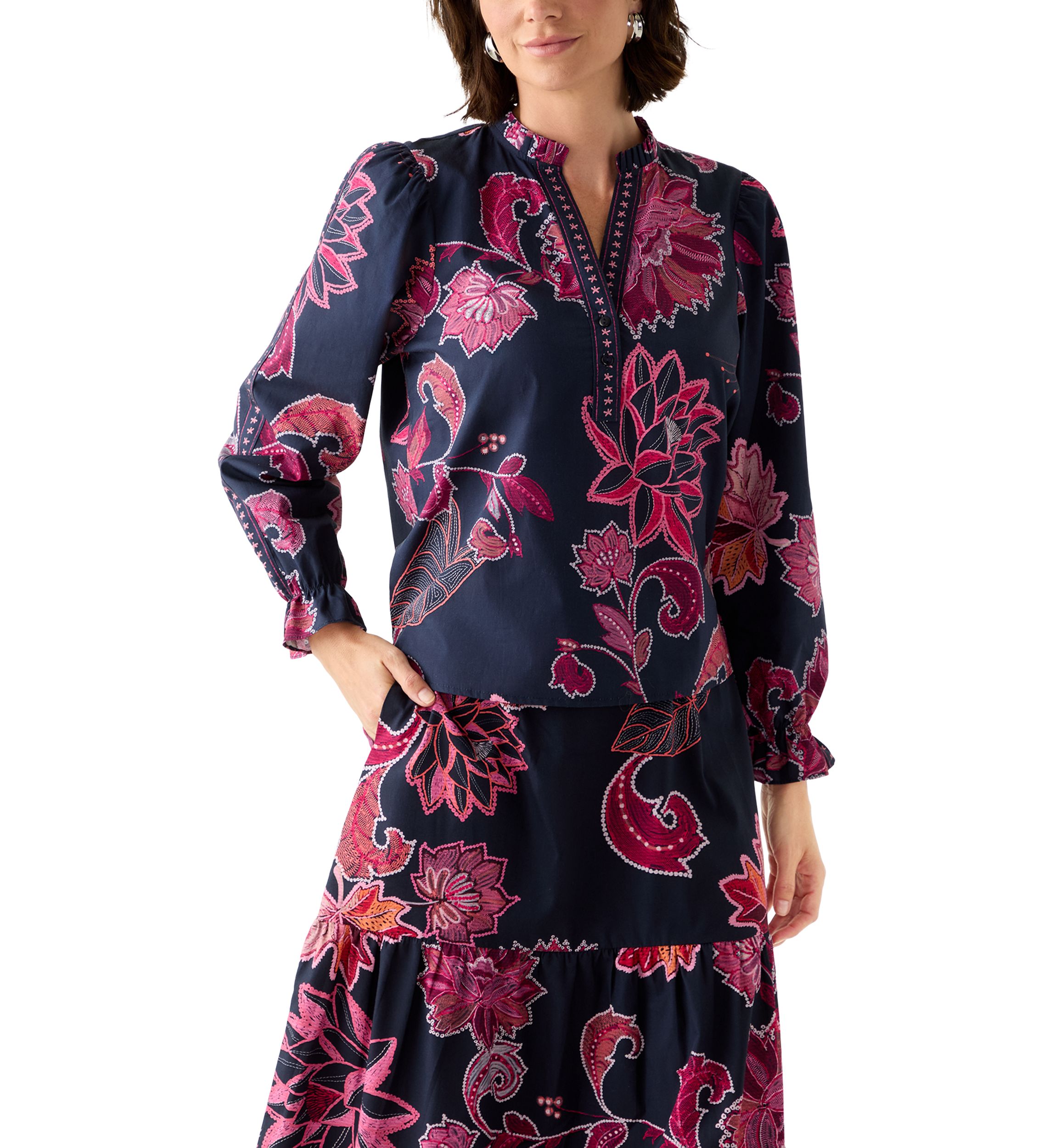 Womens Harly Woven Top