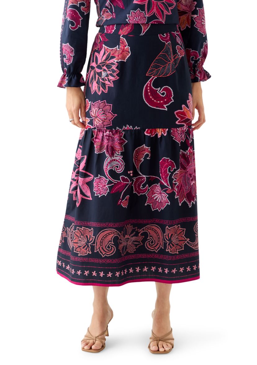 Womens Zelda Midi Skirt