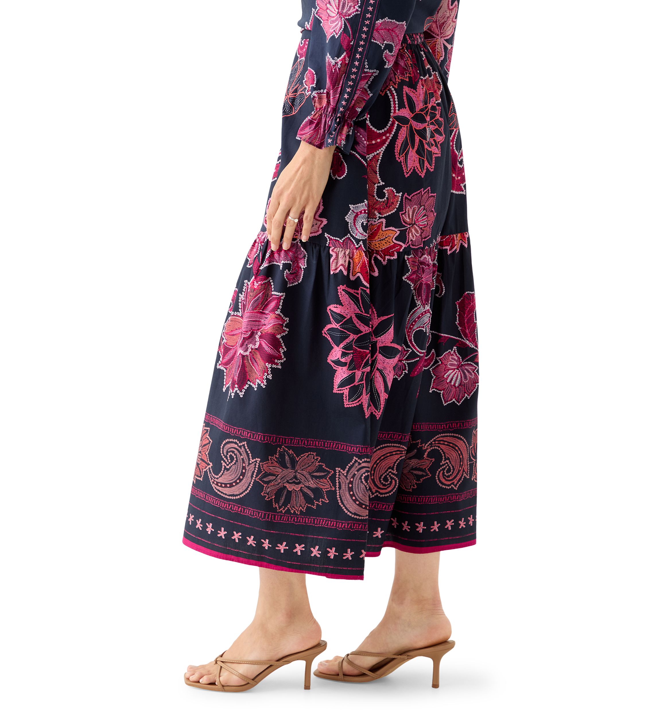 Womens Zelda Midi Skirt