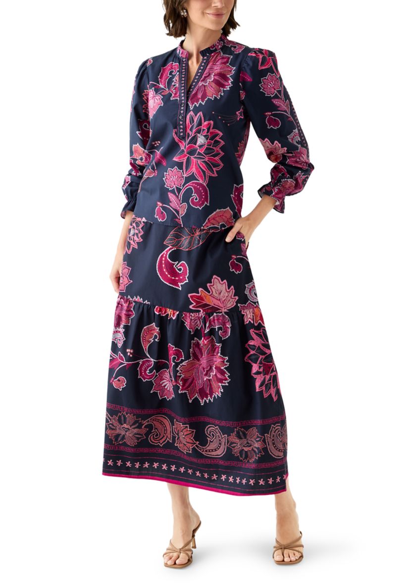 Womens Zelda Midi Skirt