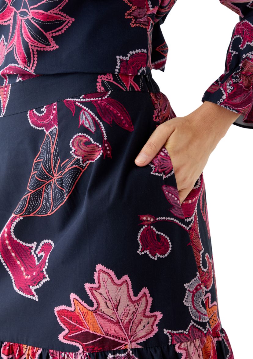 Womens Zelda Midi Skirt