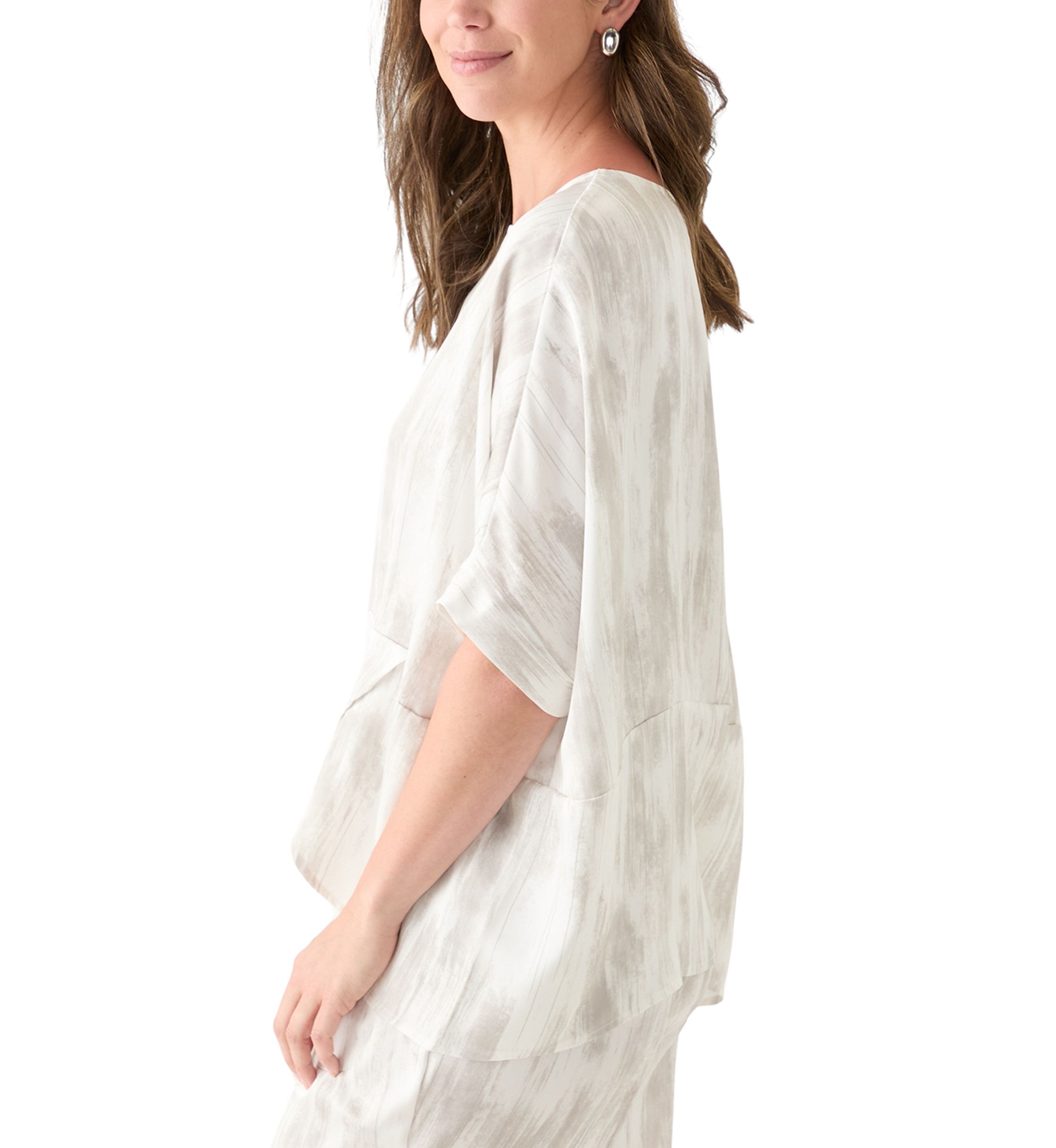 Womens Elbow Sleeve Top
