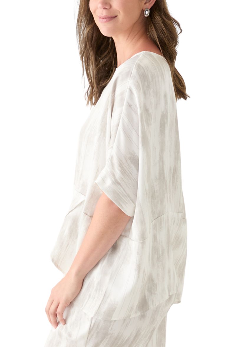 Womens Elbow Sleeve Top