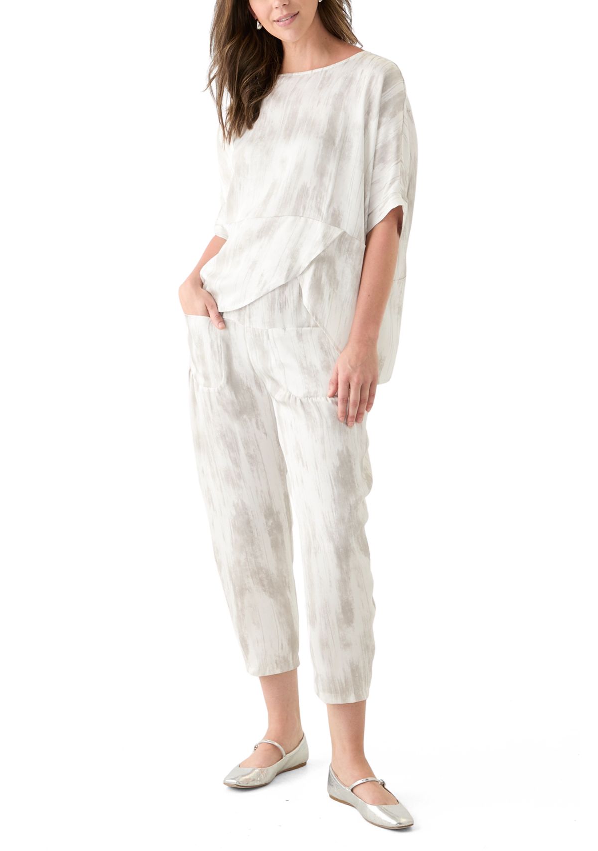Womens Elbow Sleeve Top