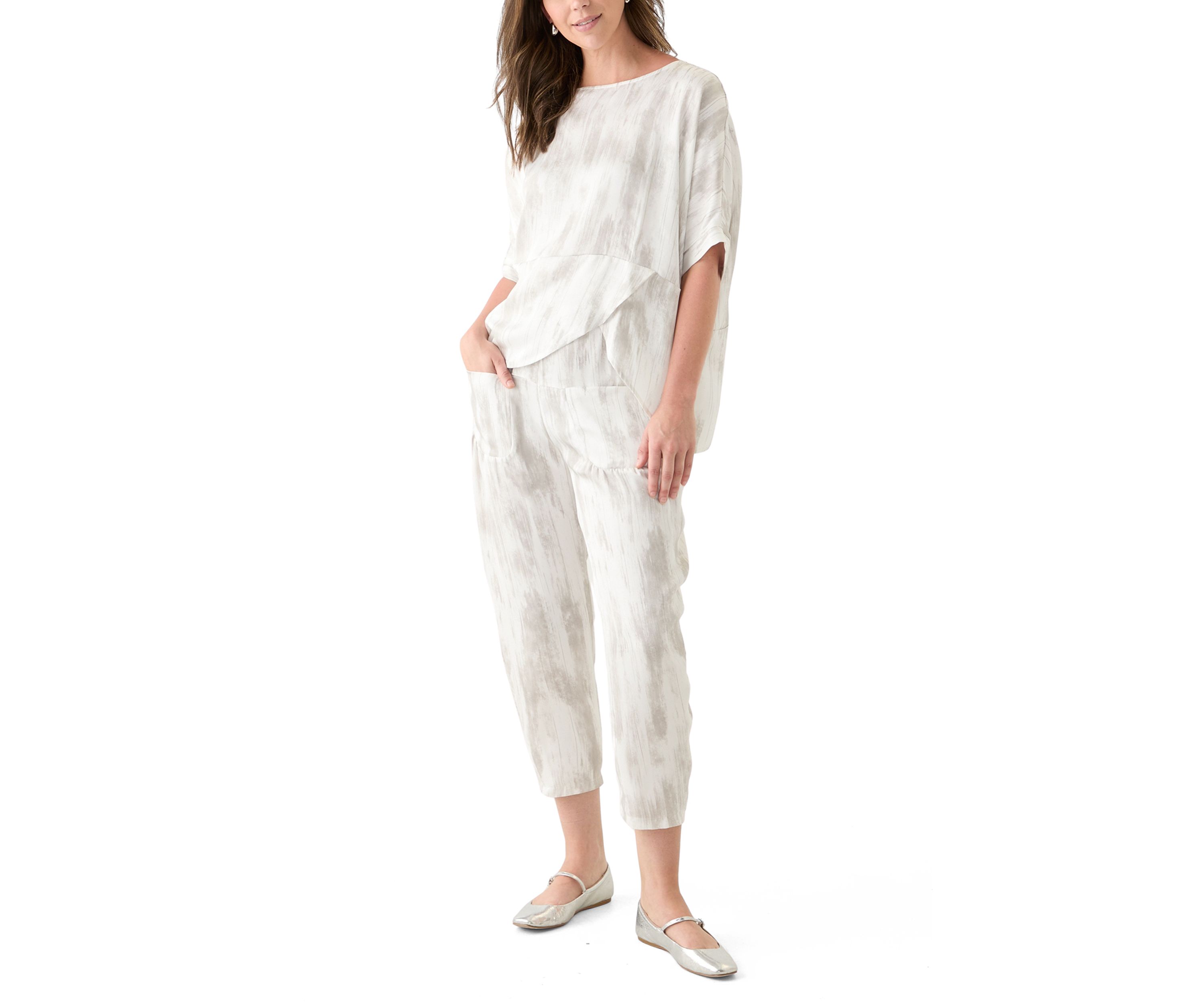 Womens Elbow Sleeve Top