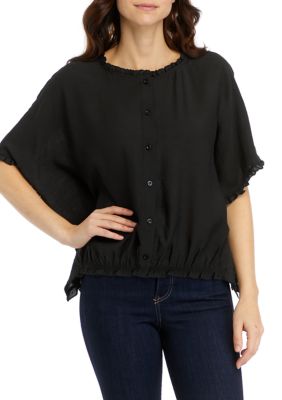 Women's Dolman Sleeve Boxy Top