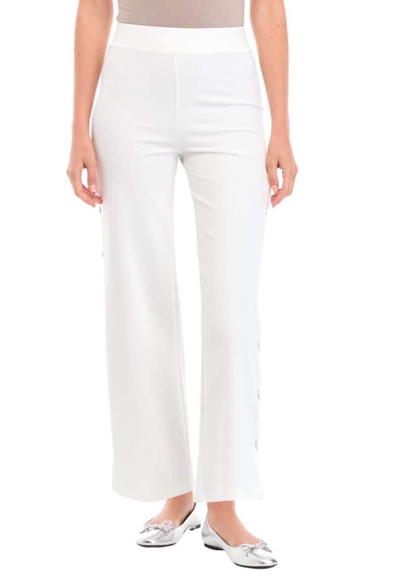Womens Button Side Pants