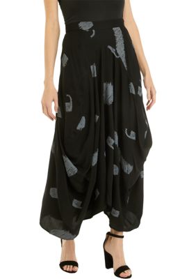 Women's Printed Balloon Skirt