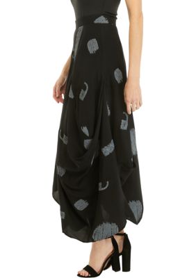 Women's Printed Balloon Skirt