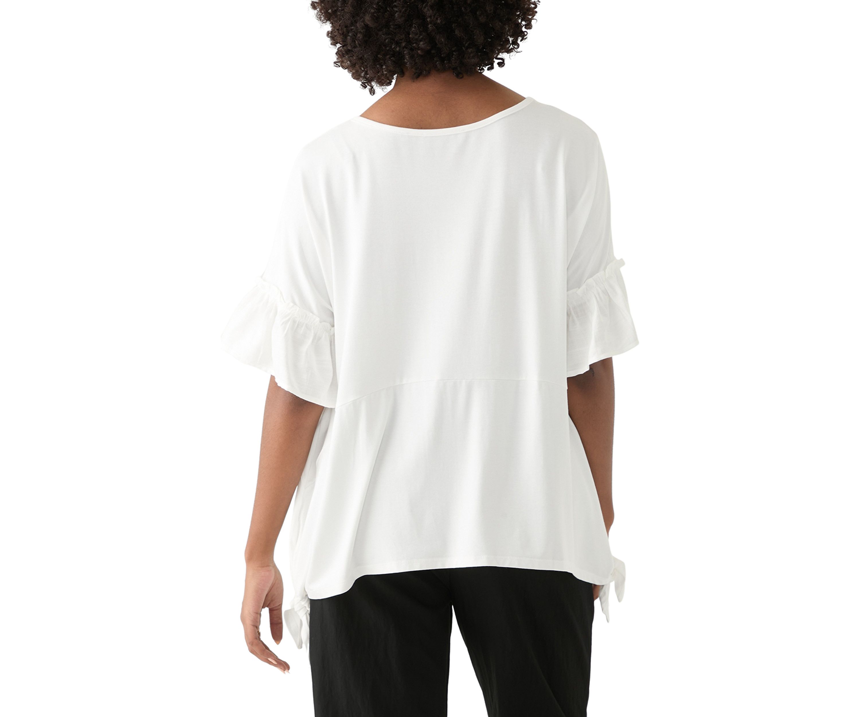 Womens Ruffle Blouse