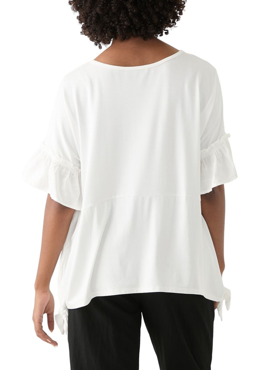 Womens Ruffle Blouse