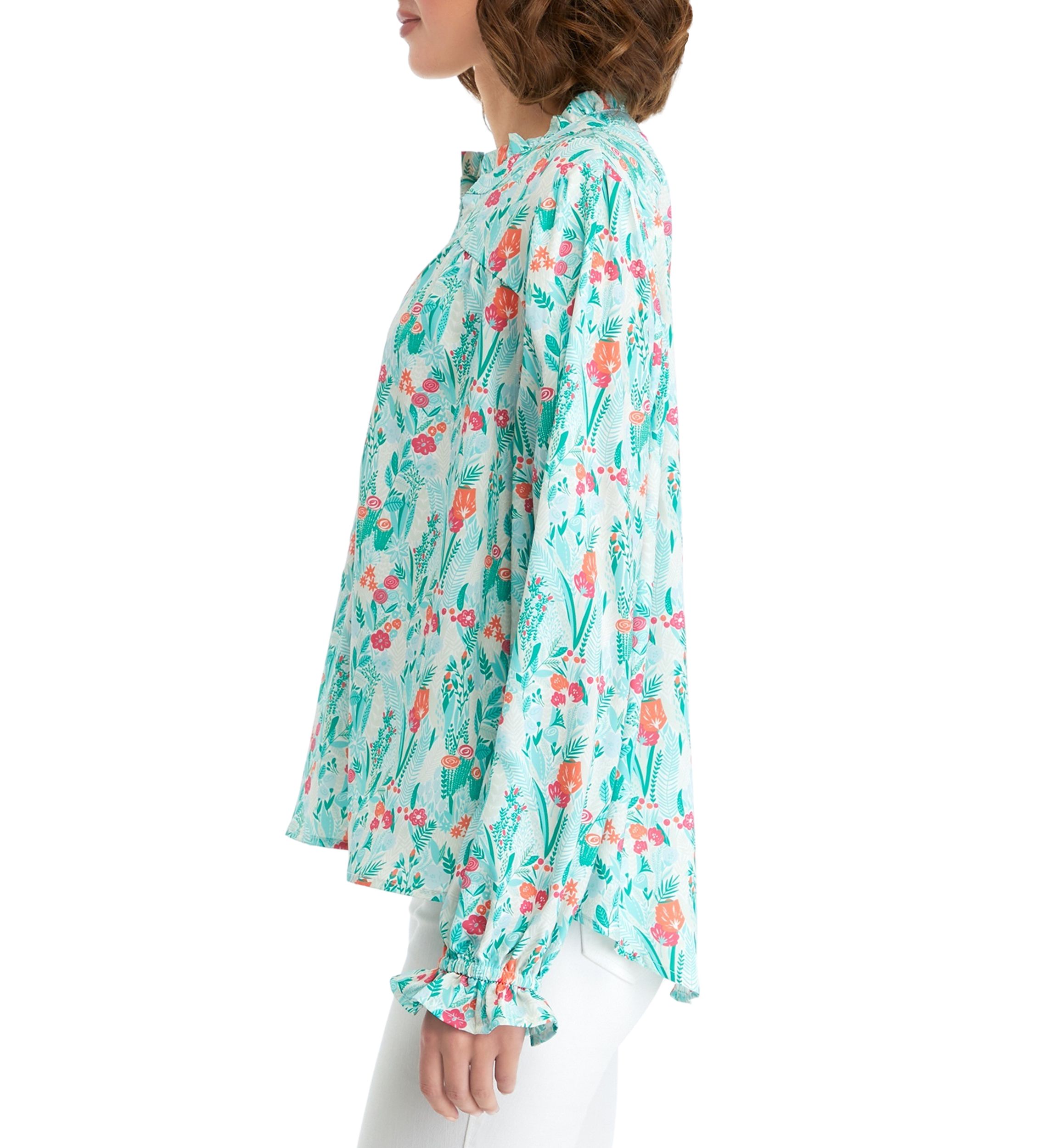 Womens Gianna Printed Top