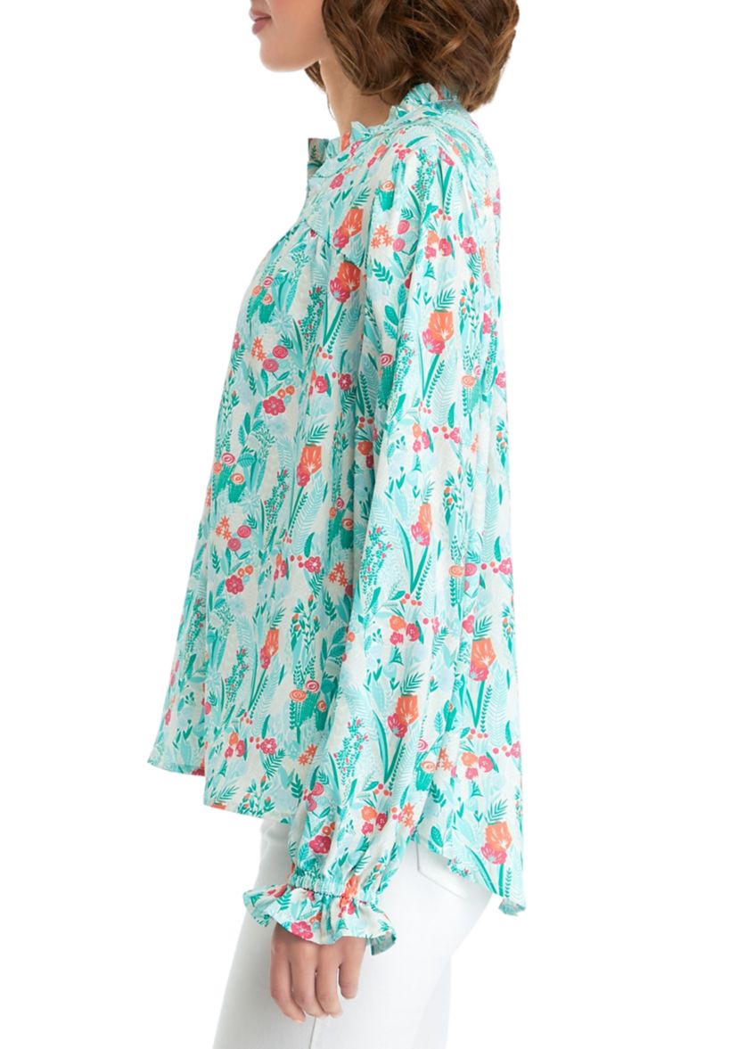 Womens Gianna Printed Top