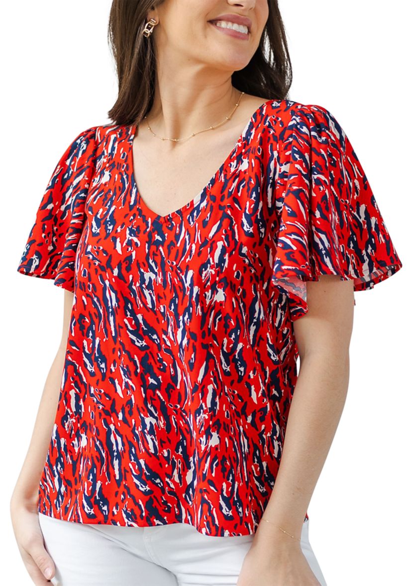 Womens Paisley Top