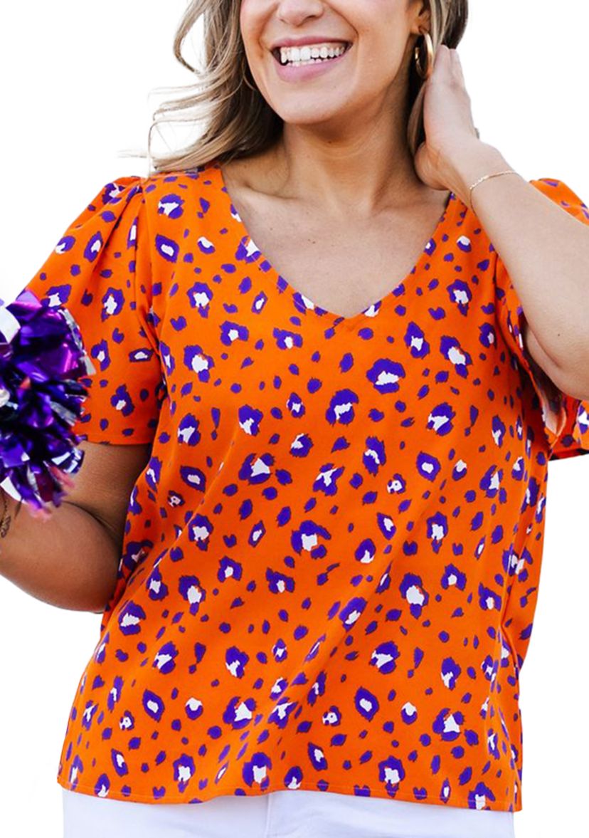 Womens Animal Print Top 