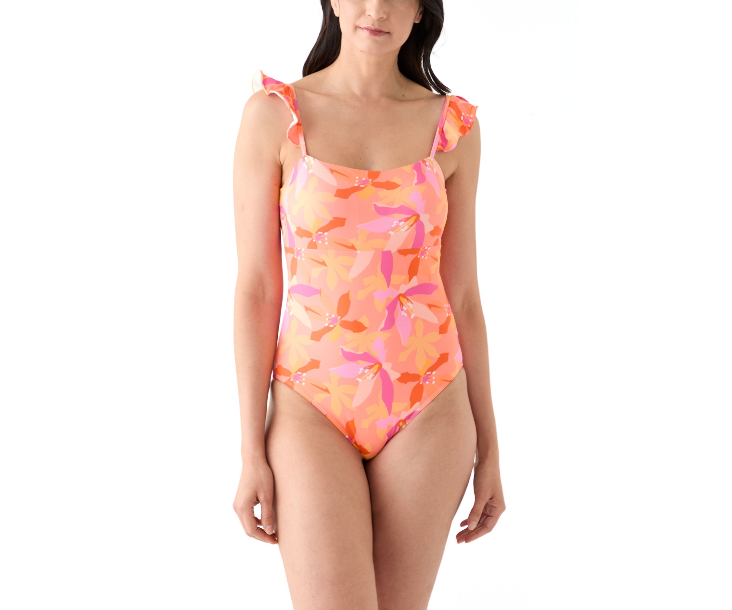 Paradise Ruffle One Piece Swimsuit 