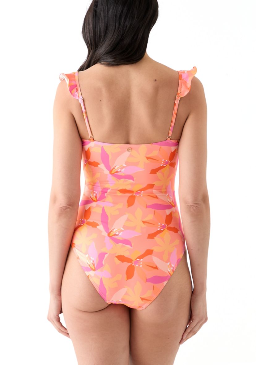 Paradise Ruffle One Piece Swimsuit 