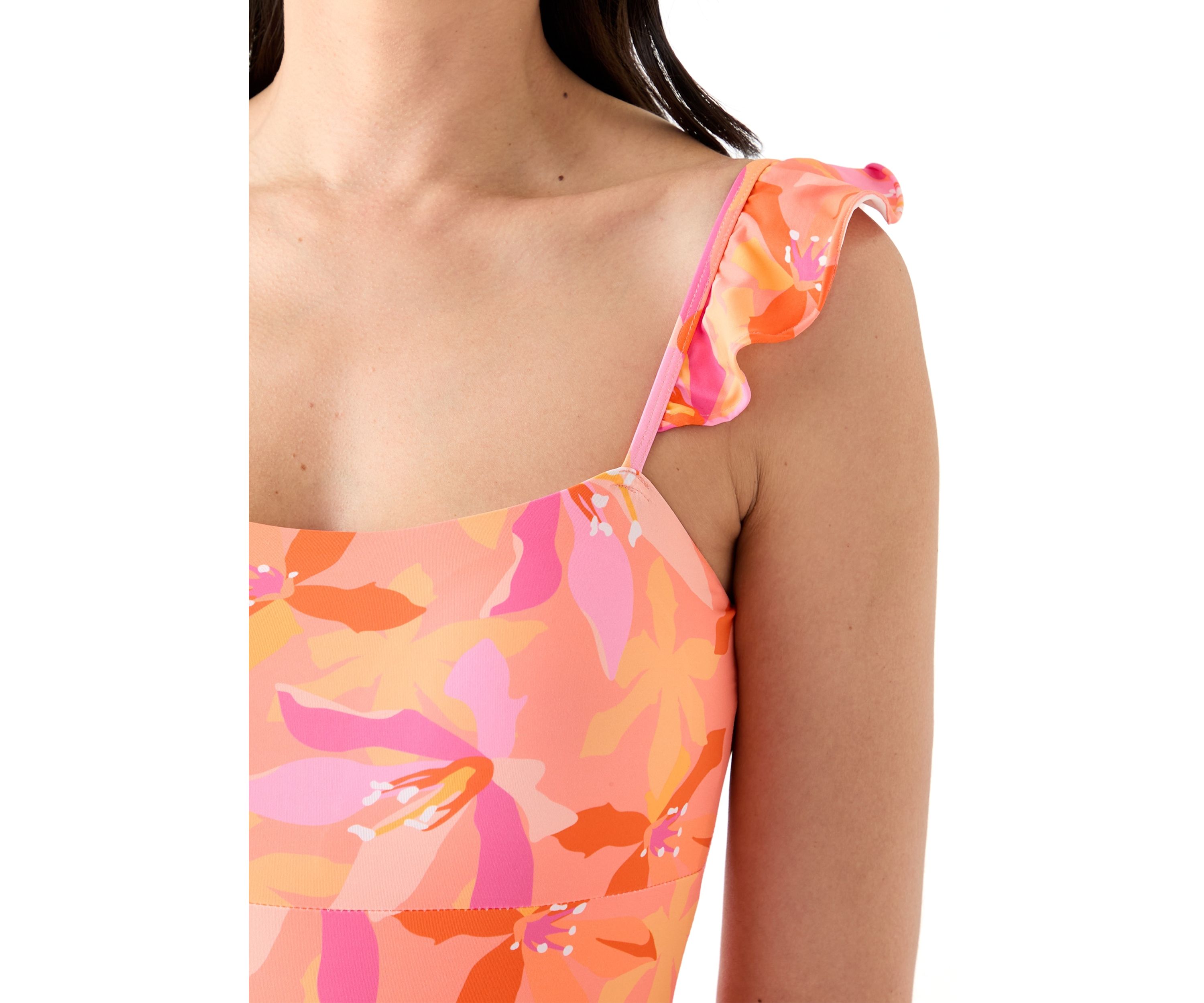 Paradise Ruffle One Piece Swimsuit 