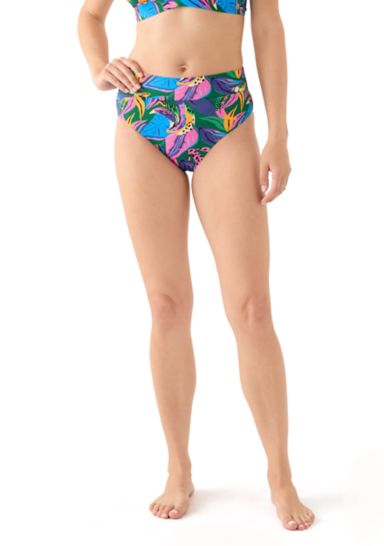 Tropical Printed Swim Brief