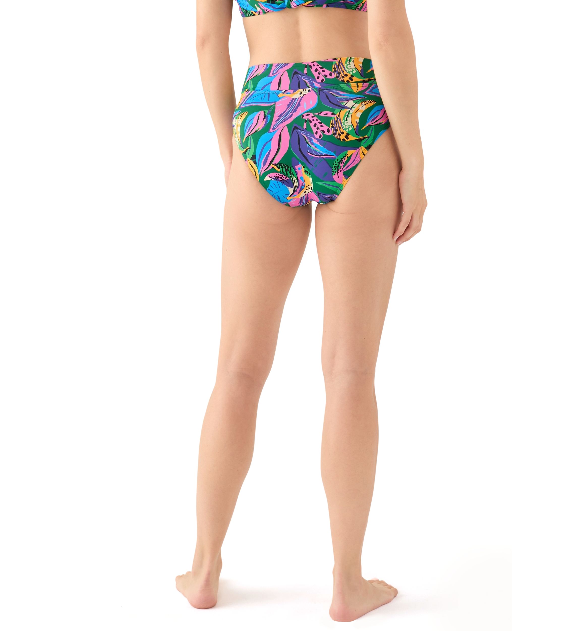 Tropical Printed Swim Brief