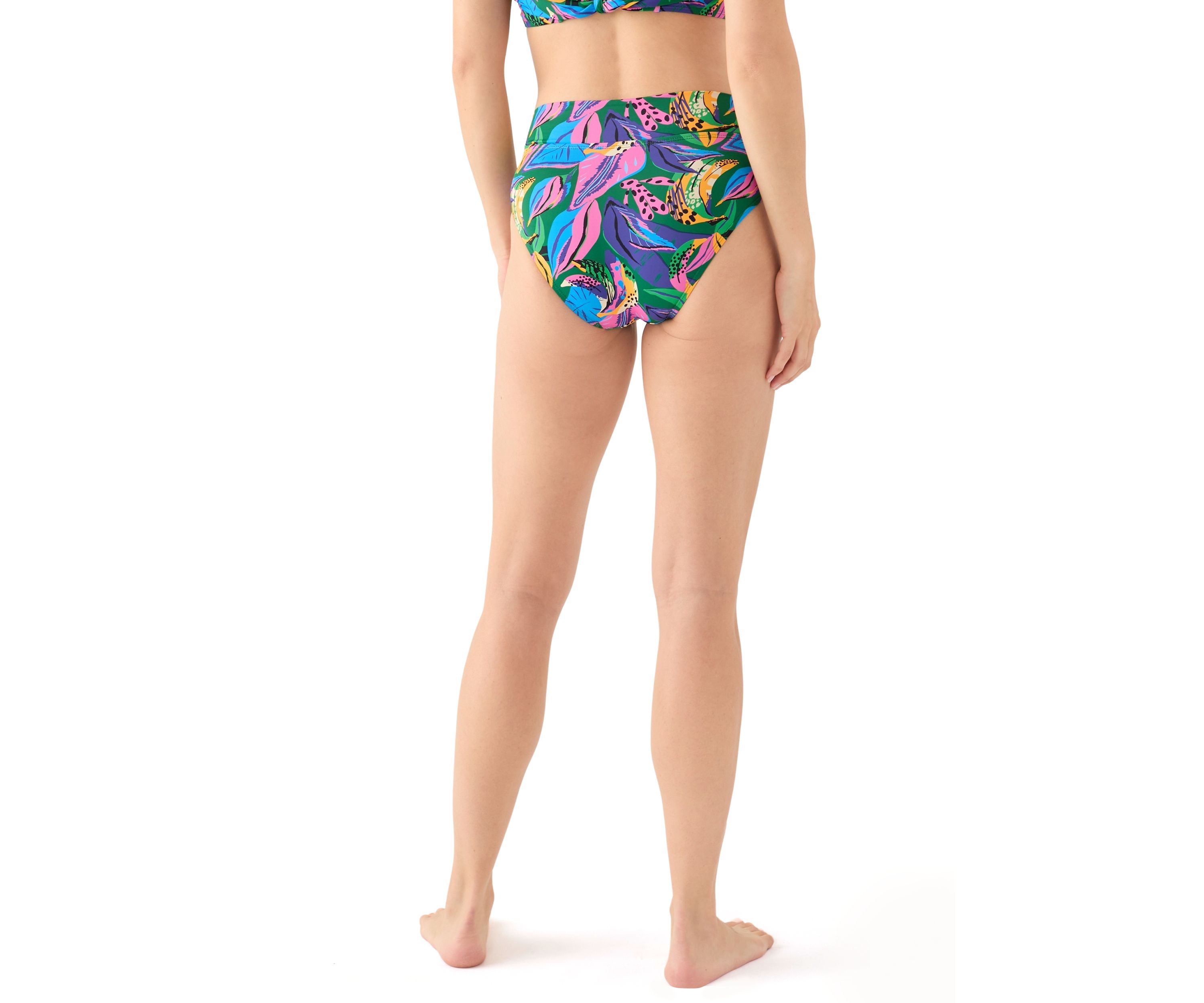 Tropical Printed Swim Brief