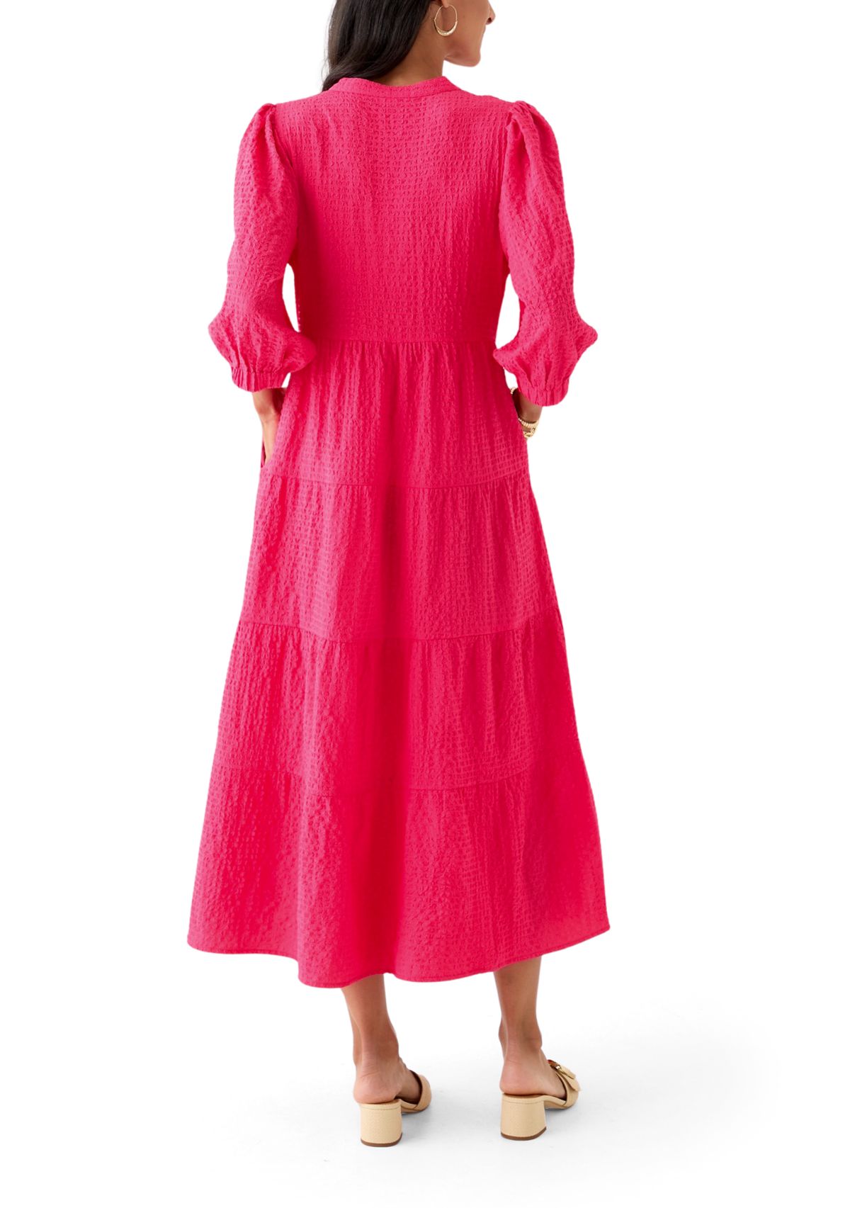 Womens Cameron Seersucker Dress
