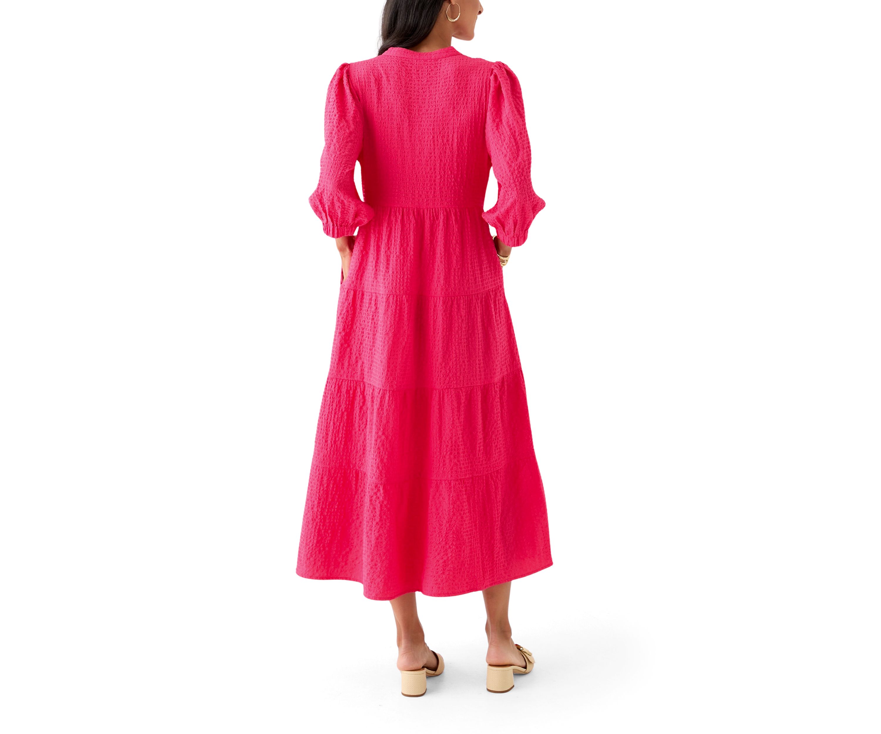 Womens Cameron Seersucker Dress