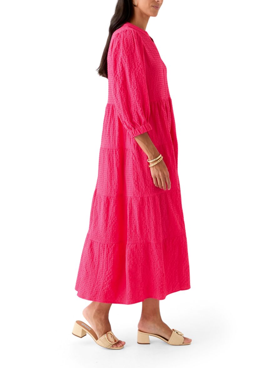 Womens Cameron Seersucker Dress