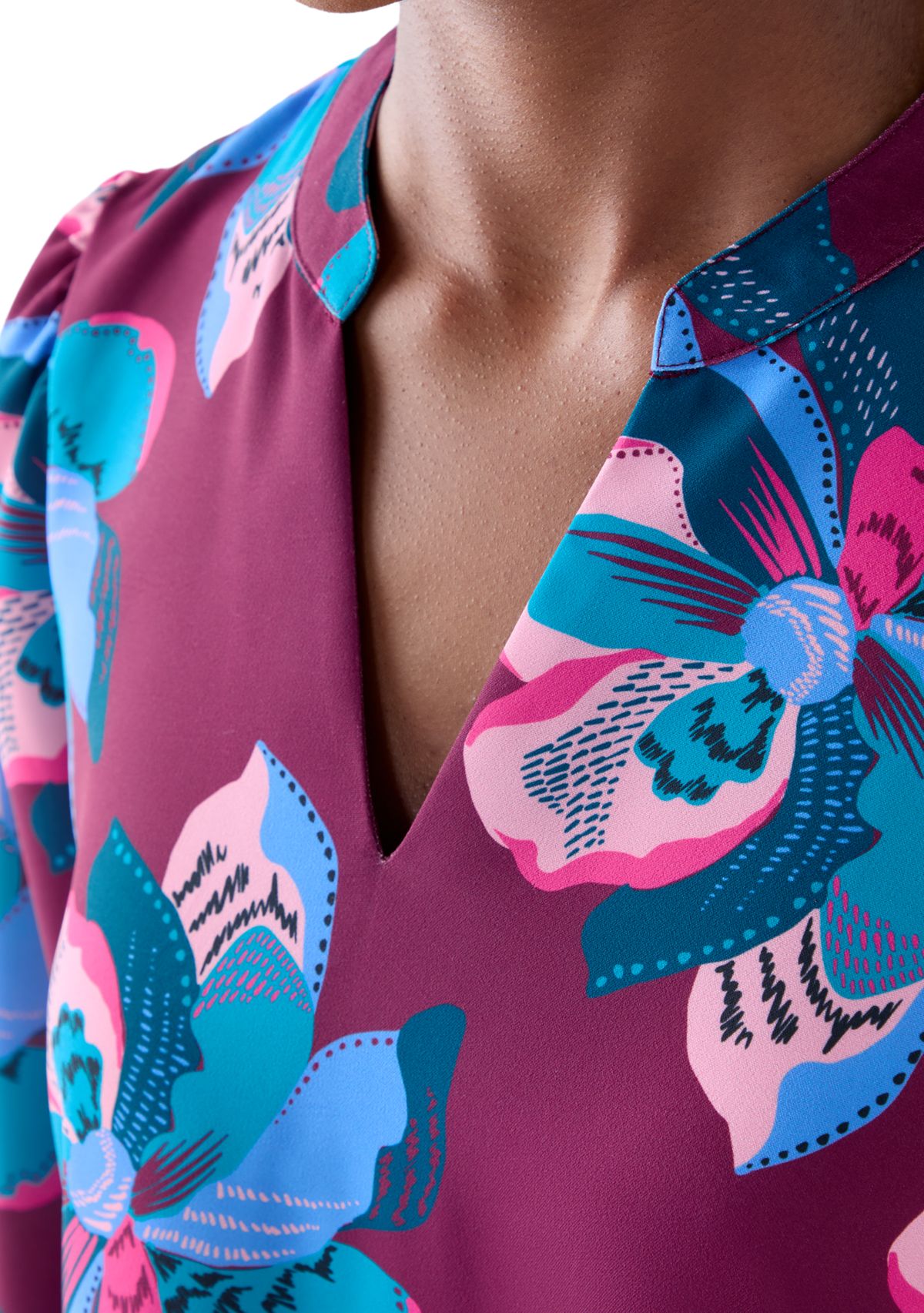 Womens Naomi Printed Dress