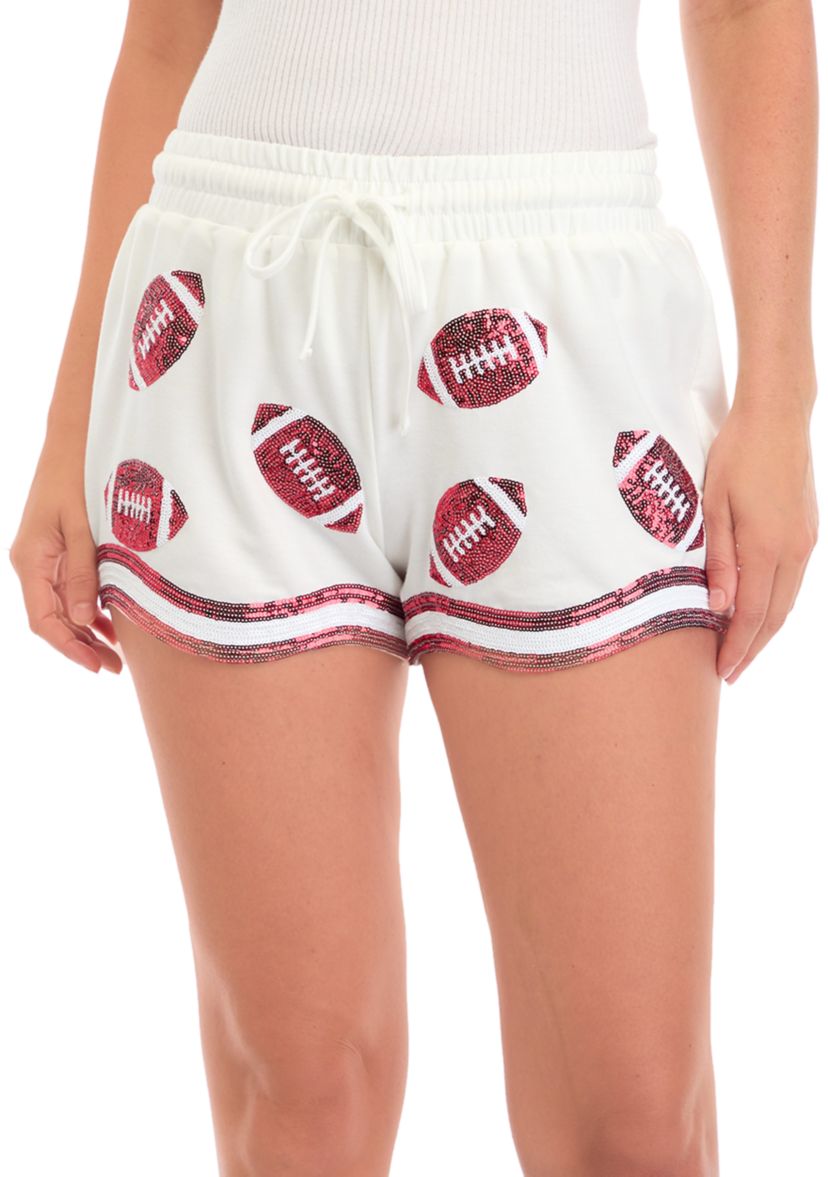 Womens Ginny Sequin Shorts