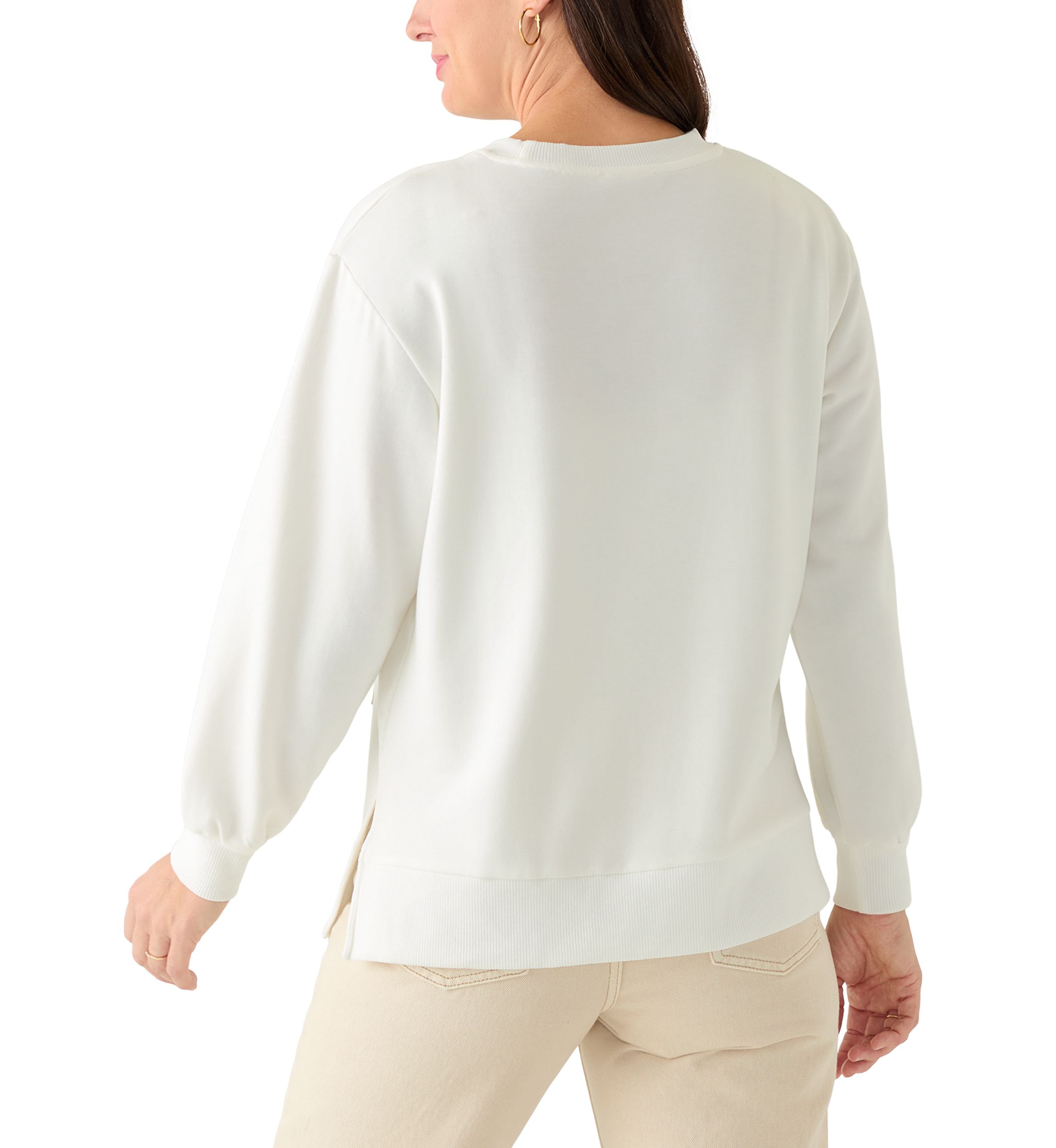 Womens Lakelyn Gingerbread Cookies Sweatshirt