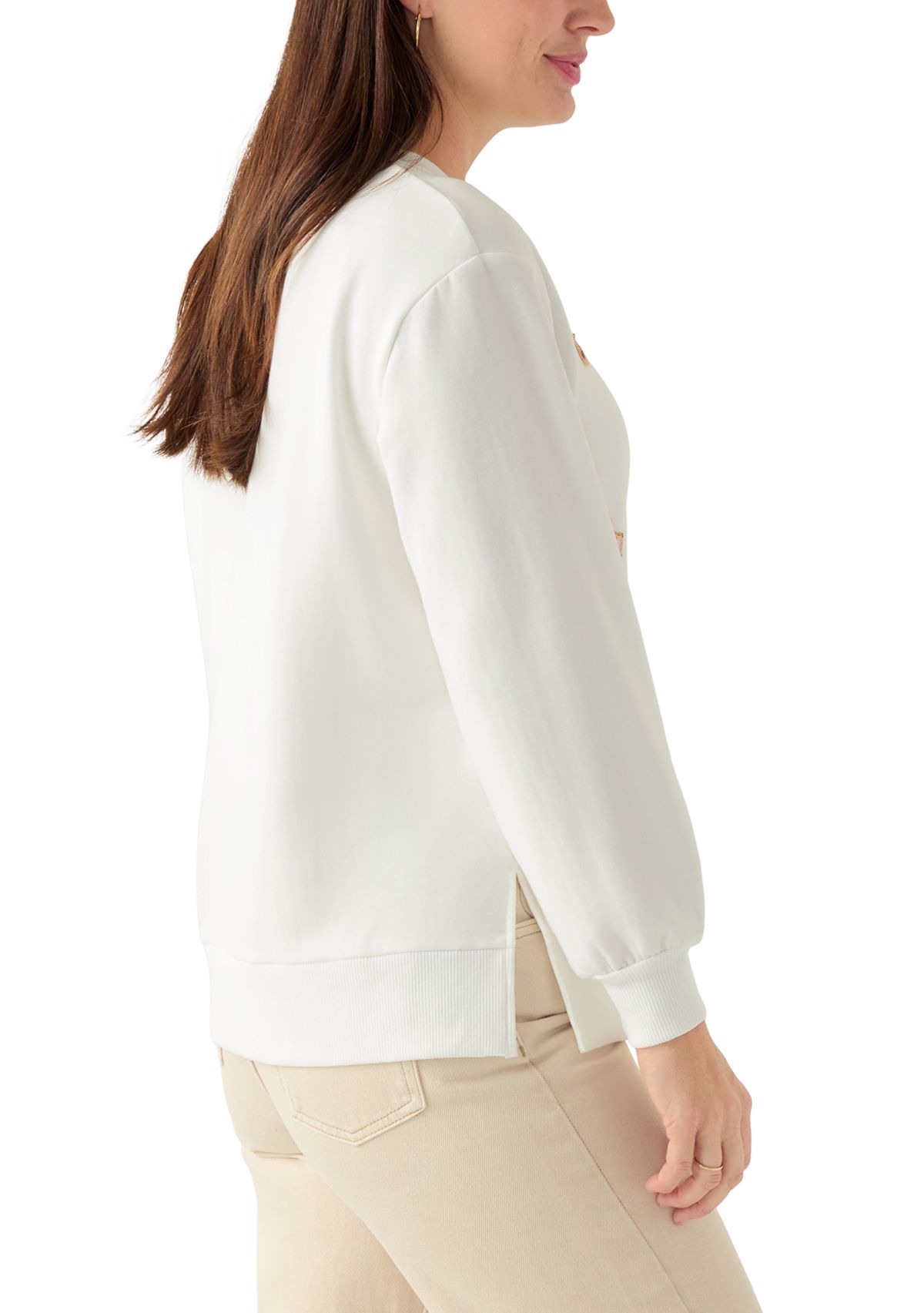 Womens Lakelyn Gingerbread Cookies Sweatshirt