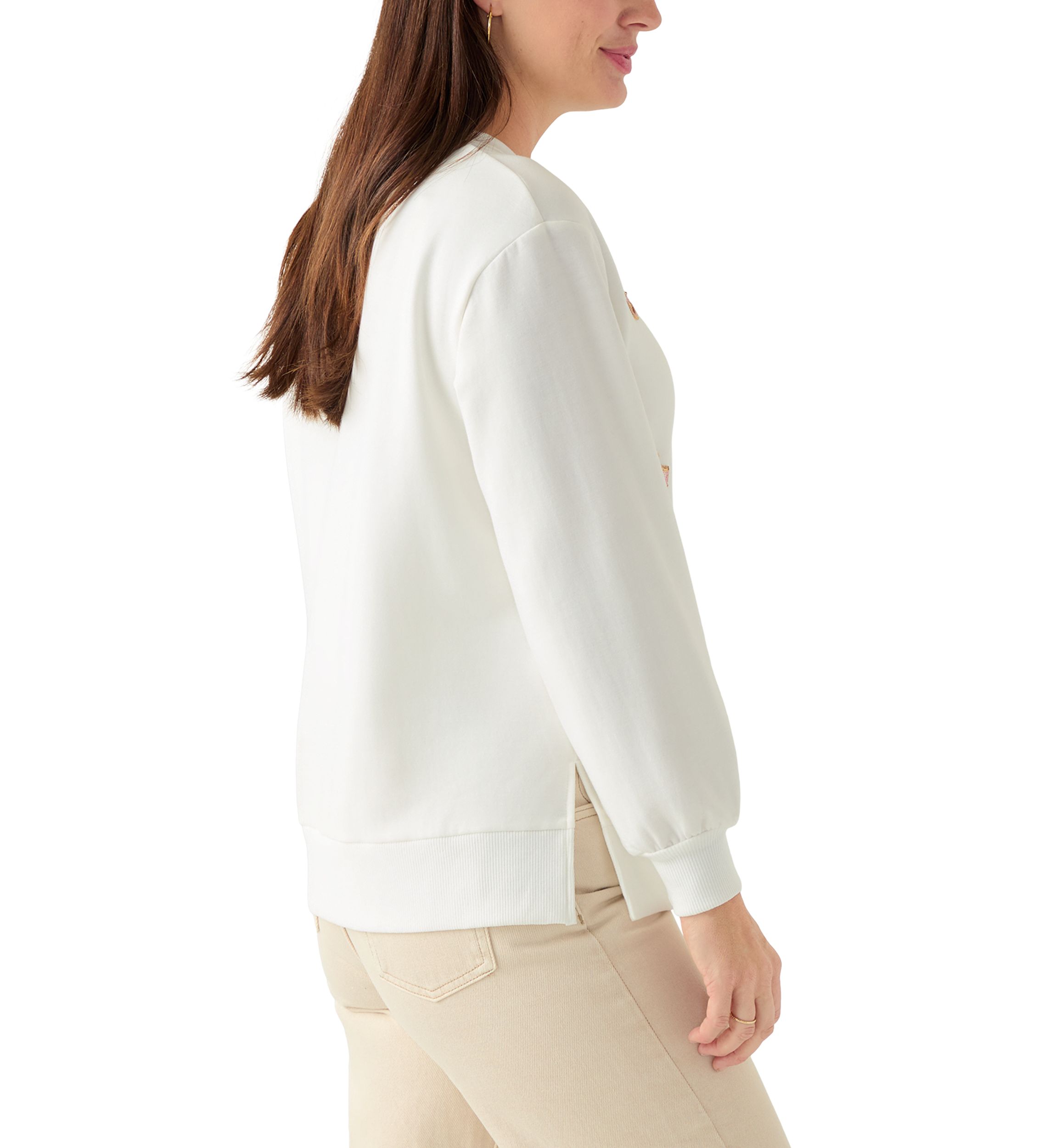 Womens Lakelyn Gingerbread Cookies Sweatshirt