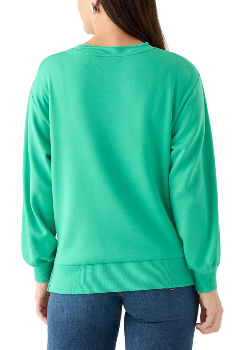 Womens Merry and Bright Lakelyn Sweatshirt