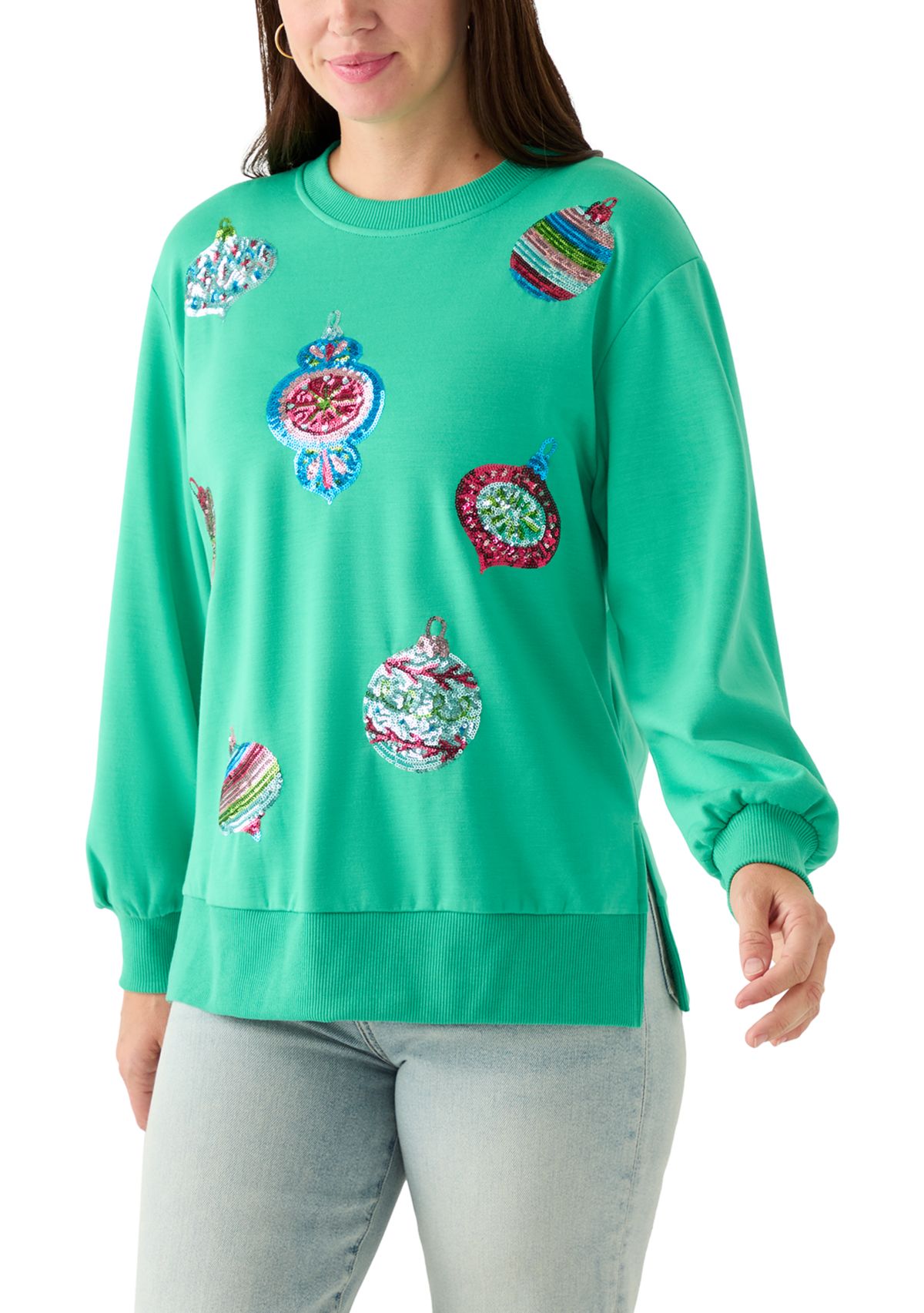 Womens Ornament Sweater 