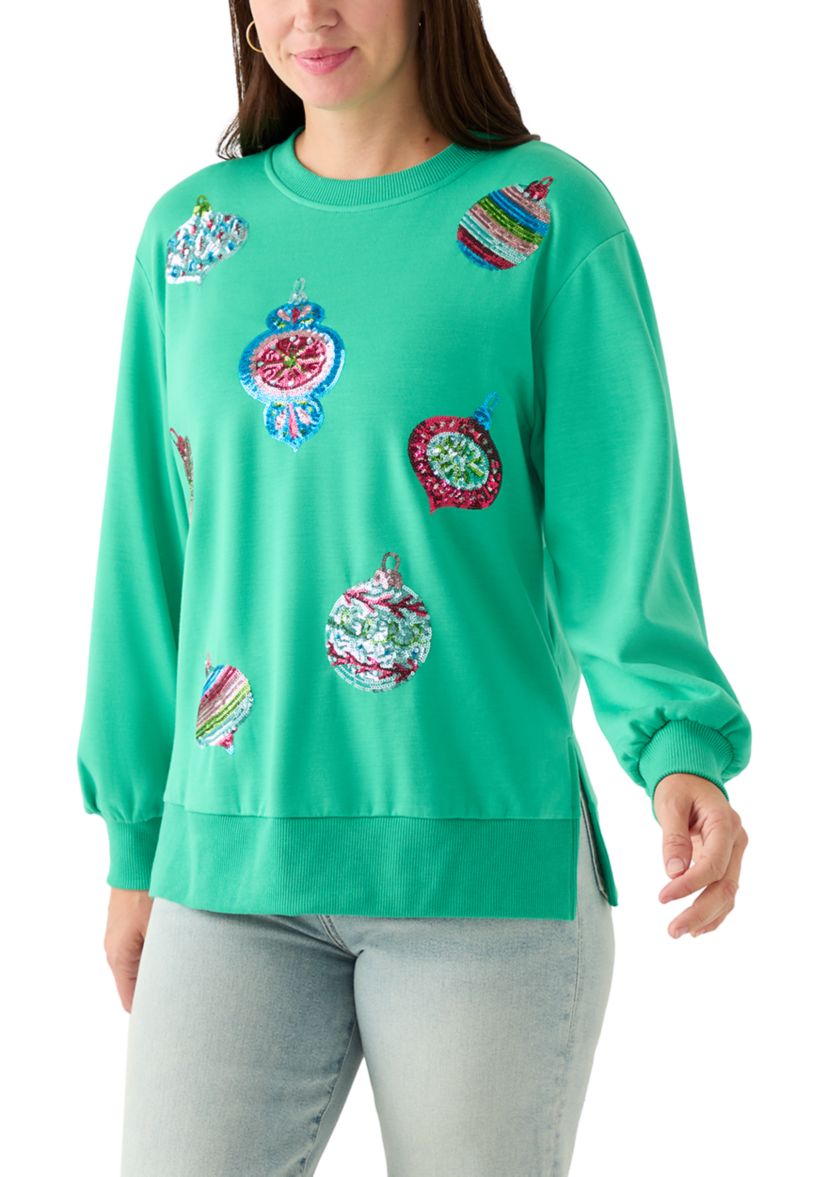 Womens Ornament Sweater 