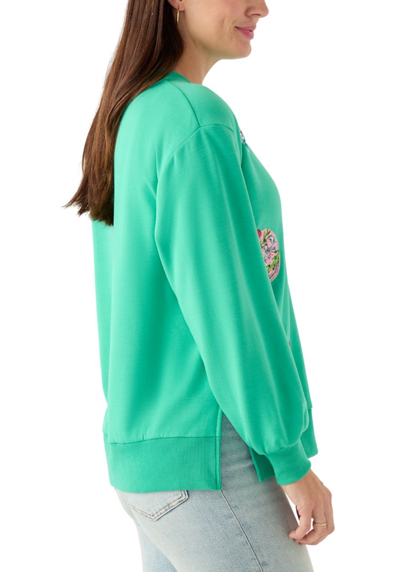 Womens Ornament Sweater 
