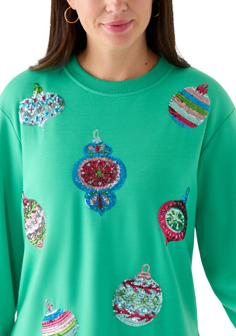 Womens Ornament Sweater 