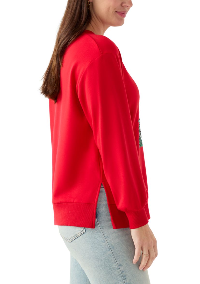 Womens Christmas Tree Lakelyn Sweatshirt