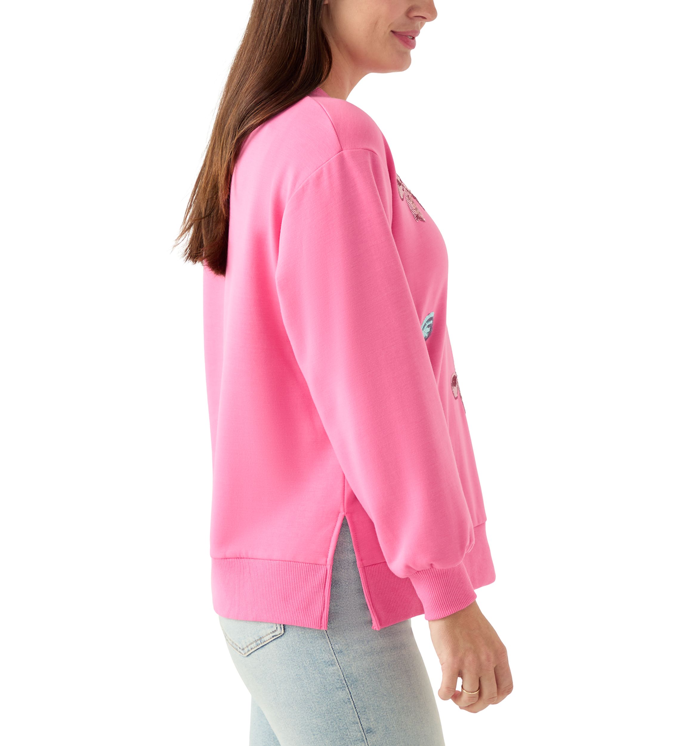 Womens Multi Bows Lakelyn Sweatshirt