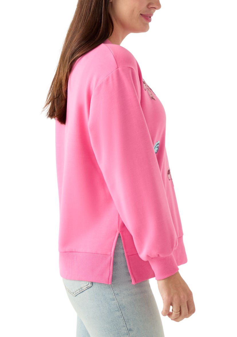 Womens Multi Bows Lakelyn Sweatshirt