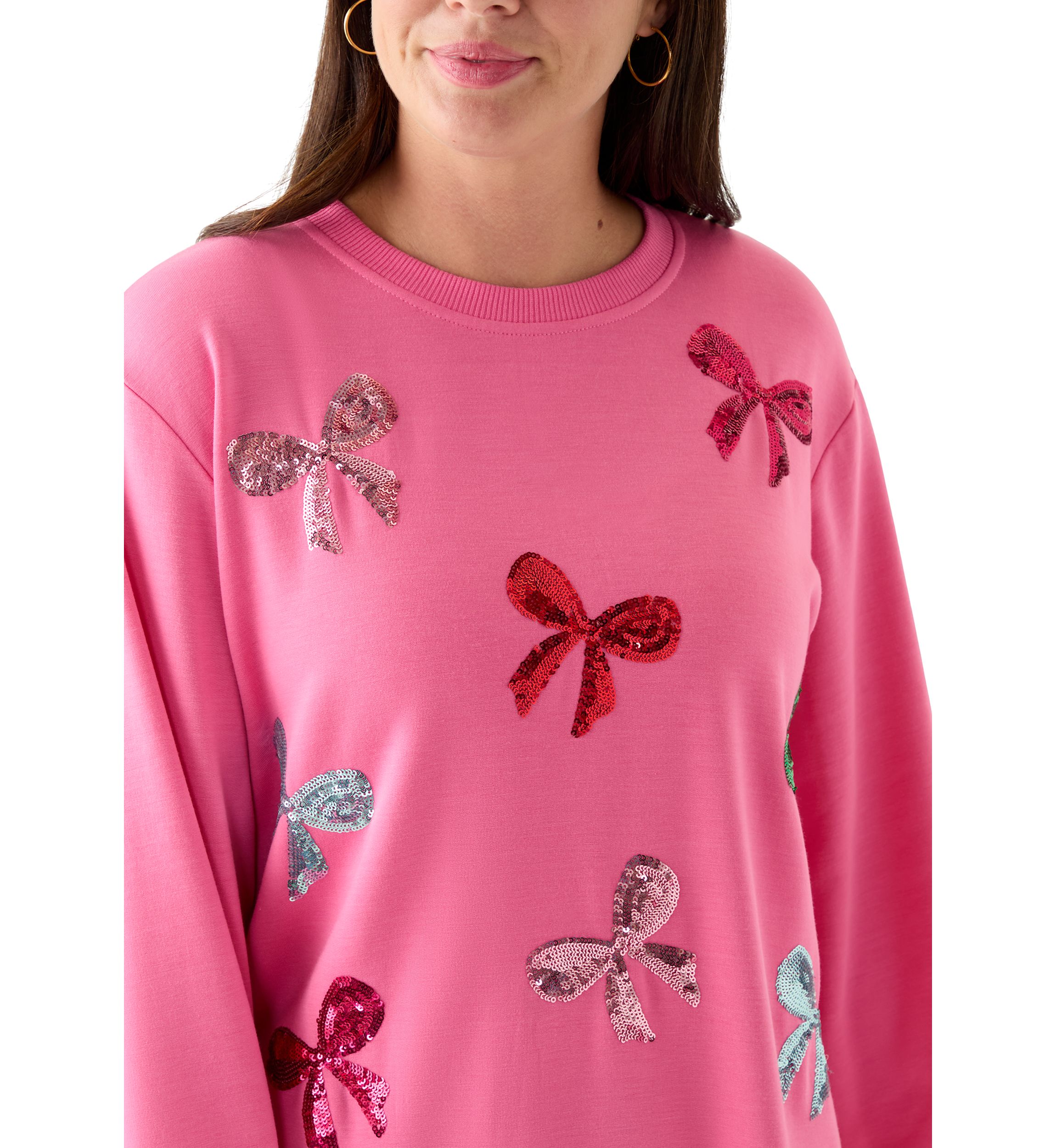 Womens Multi Bows Lakelyn Sweatshirt