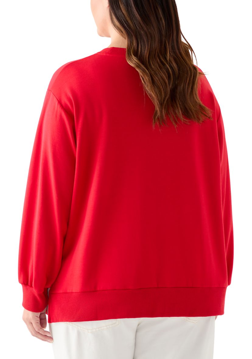 Plus Size Fa La La Sweatshirt