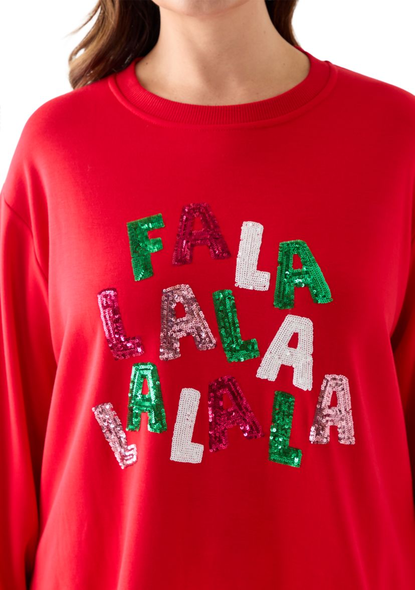 Plus Size Fa La La Sweatshirt