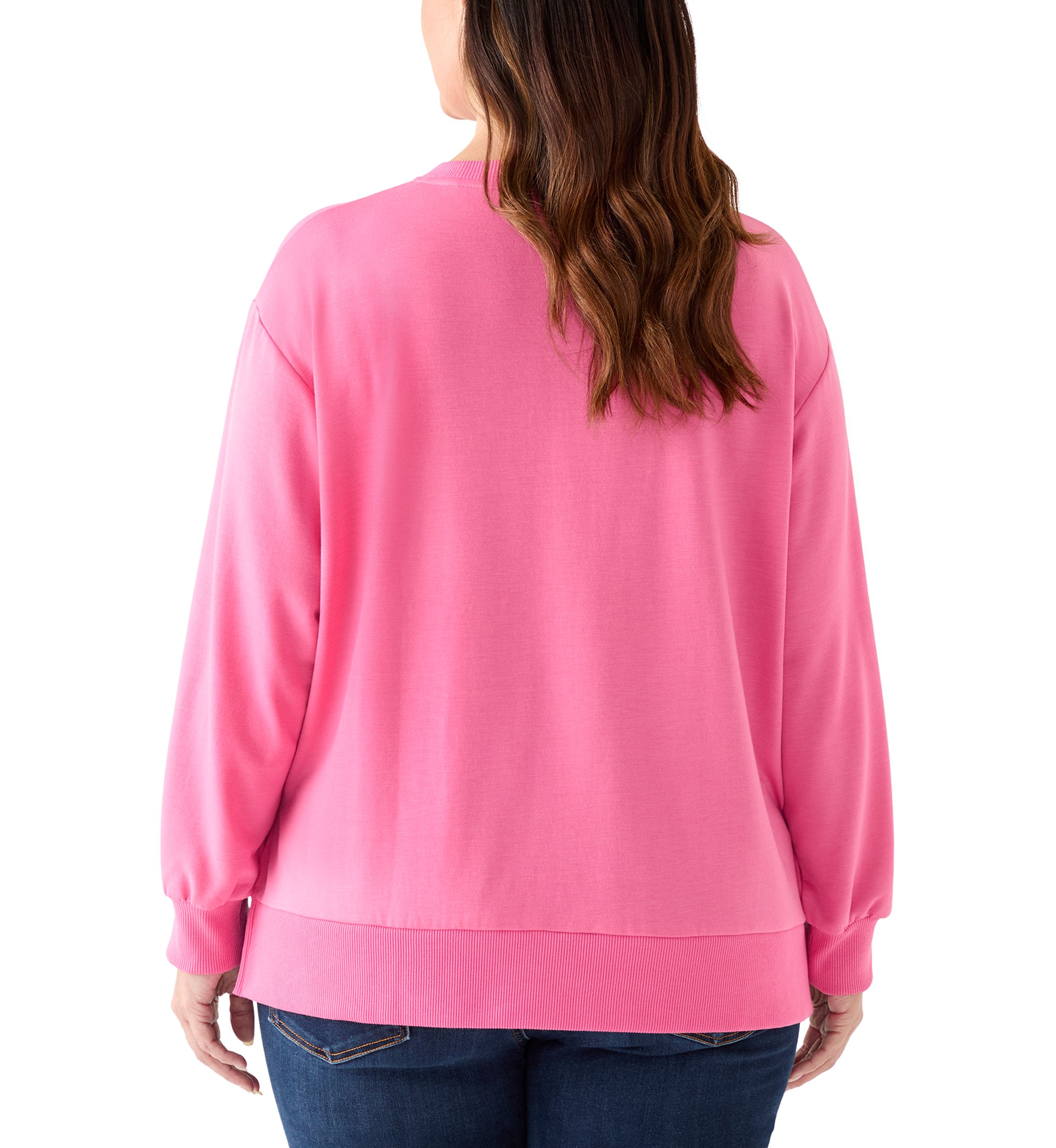 Plus Size Sequin Nutcracker Sweatshirt 