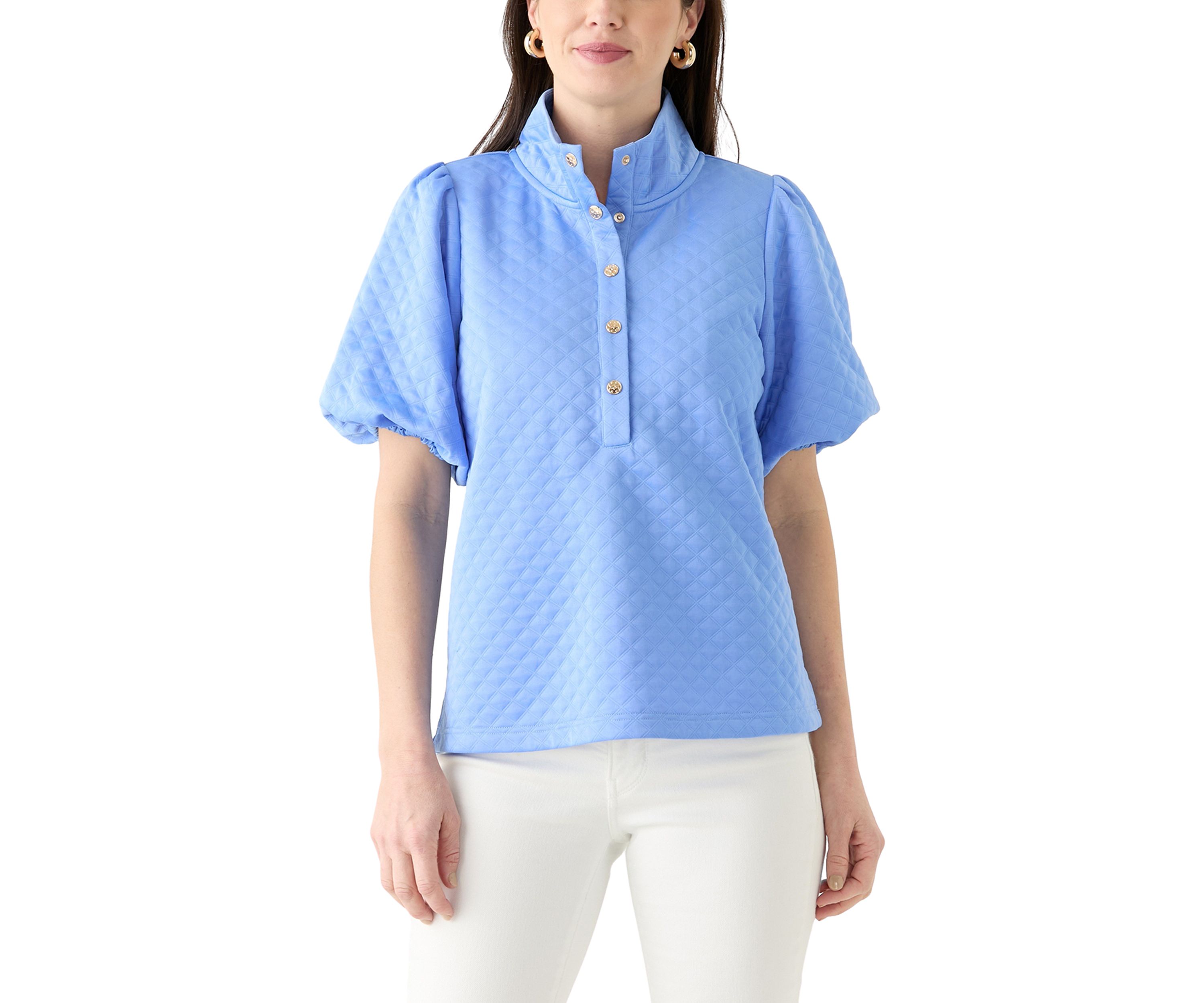 Womens Madelyn Jacquard Top