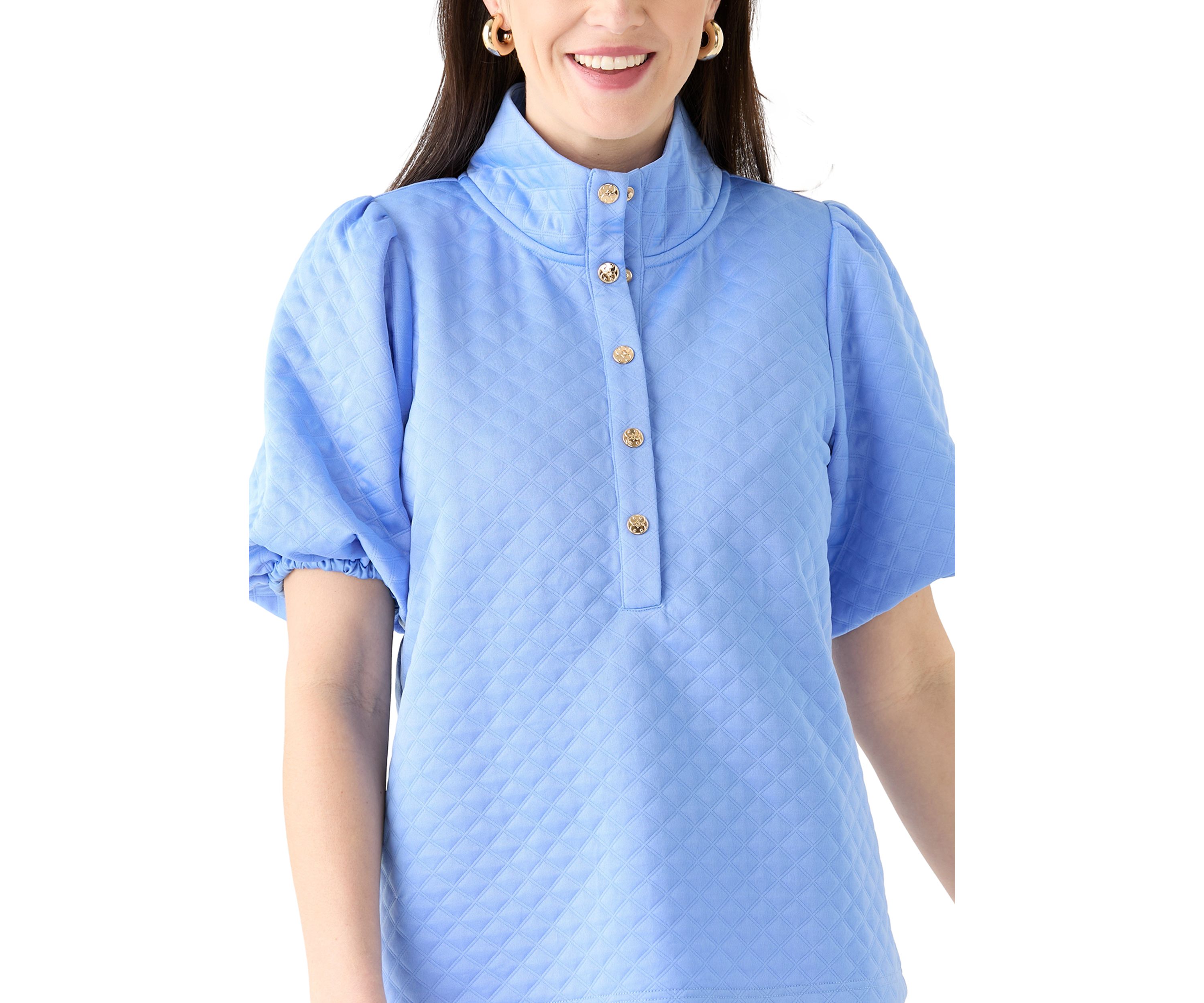 Womens Madelyn Jacquard Top